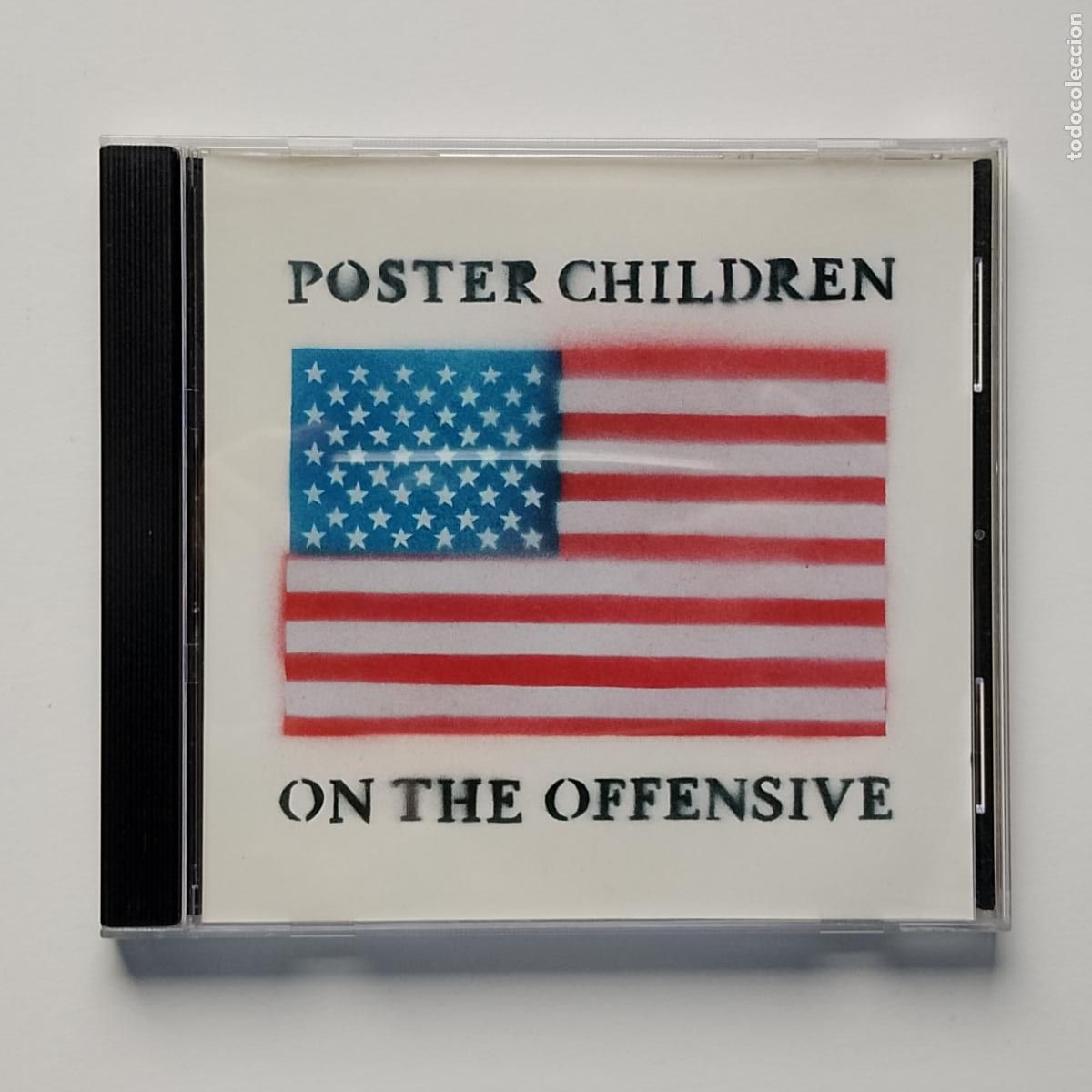 CDs de M&uacute;sica: Poster Children-On The Offensive (CD EP 2004) covers: The Clash, H&uuml;sker D&uuml;, Heaven 17, Fear, X, XTC