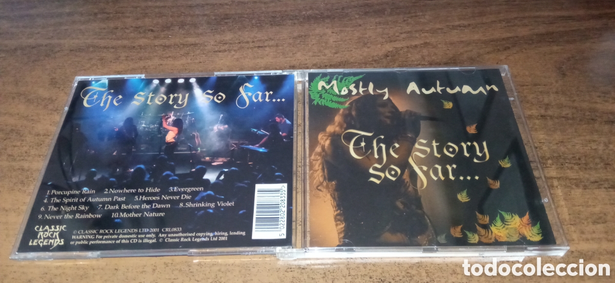 CDs de M&uacute;sica: Mostly Autumn &lrm;&ndash; The Story So Far... (2001)