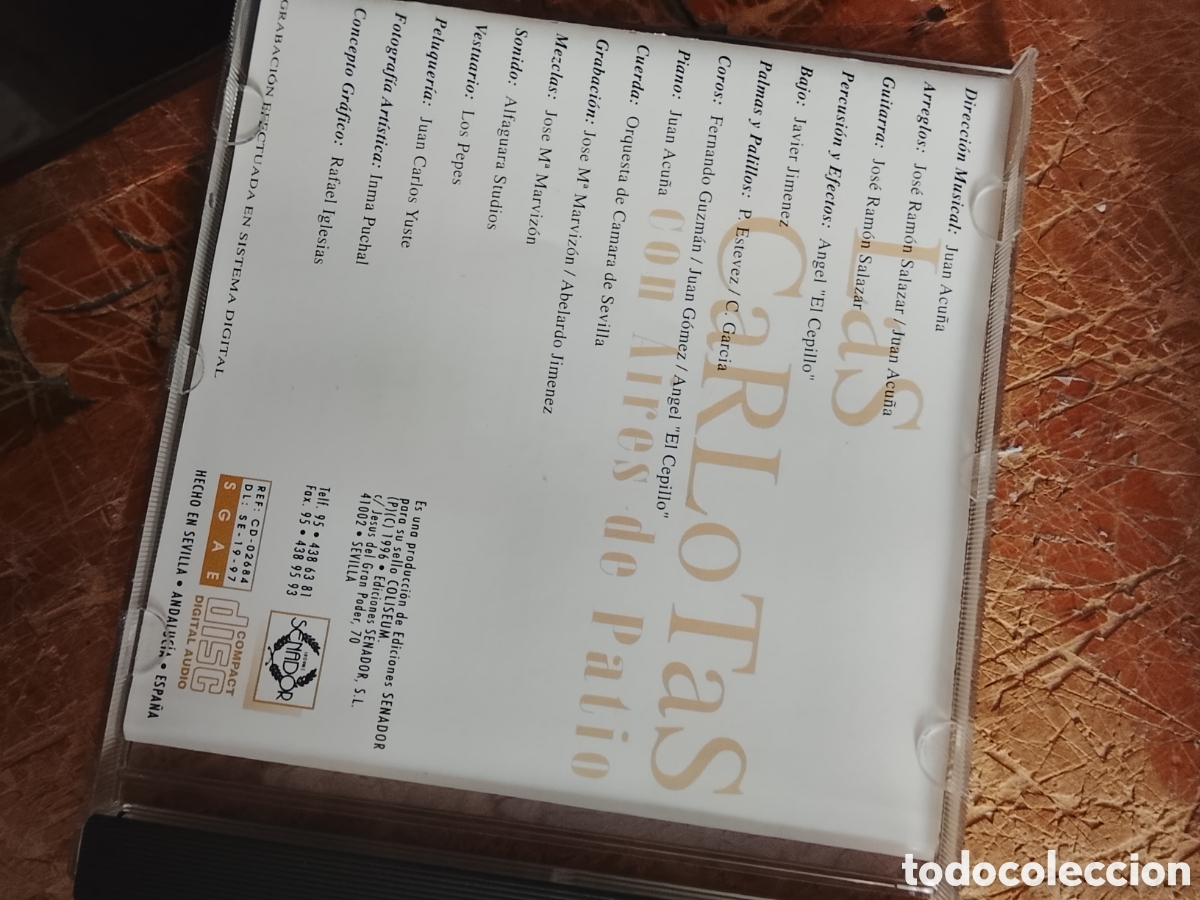 CDs de M&uacute;sica: Cd original las carlotas con aires de patio