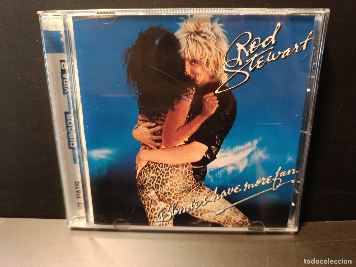 CDs de M&uacute;sica: Rod Stewart Blondes have more fun 1978 los discos de tu vida 2 3 el pa&iacute;s 2004 precintado pepeto