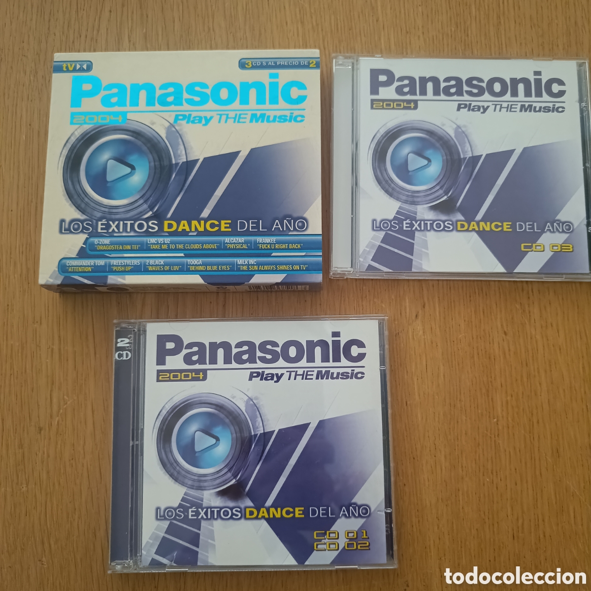 CDs de m&uacute;sica: Panasonic 2004 Play The Music (3 CDs) - Foto 3