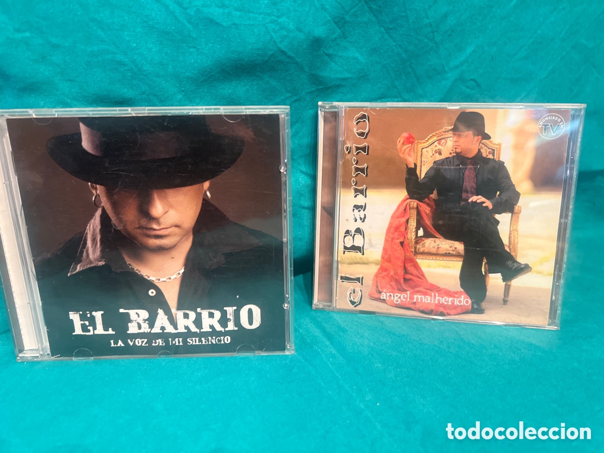 CDs de M&uacute;sica: 2 CD&rsquo;S EL BARRIO LA VOZ DE MI SILENCIO Y ANGEL MAL HERIDO