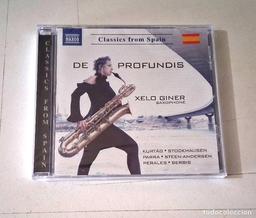 CDs de M&uacute;sica: XELO GINER &rdquo;DE PROFUNDIS&rdquo; CD 13 TRACKS PRECINTADO SEALED
