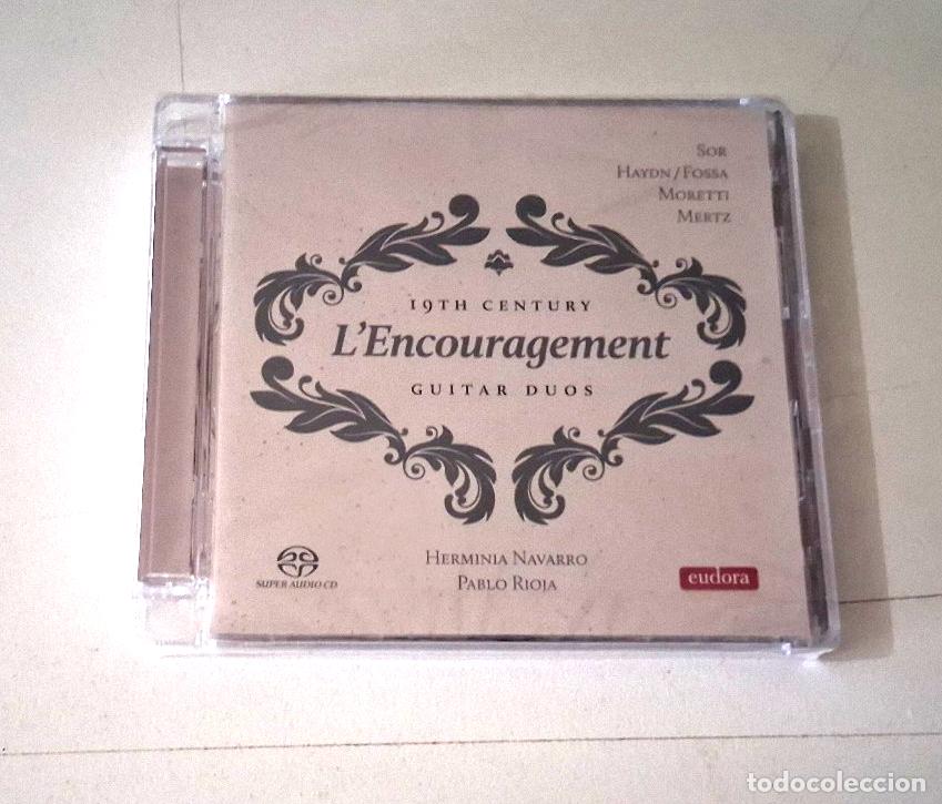 CDs de M&uacute;sica: HERMINIA NAVARRO PABLO RIOJA &rdquo;19TH CENTURY L'ENCOURAGEMENT GUITAR DUOS&rdquo; CD NUEVO