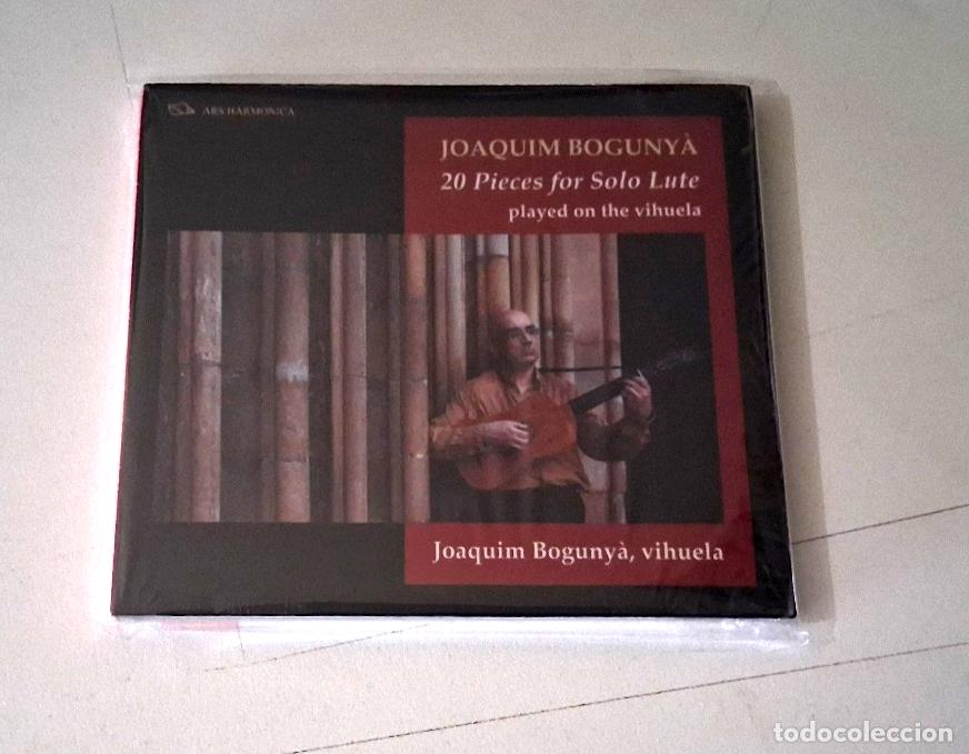 CDs de M&uacute;sica: JOAQUIM BOGUNYA &rdquo;20 PIECES FOR SOLO LUTE PLAYED ON THE VIHUELA&rdquo; CD PRECINTADO
