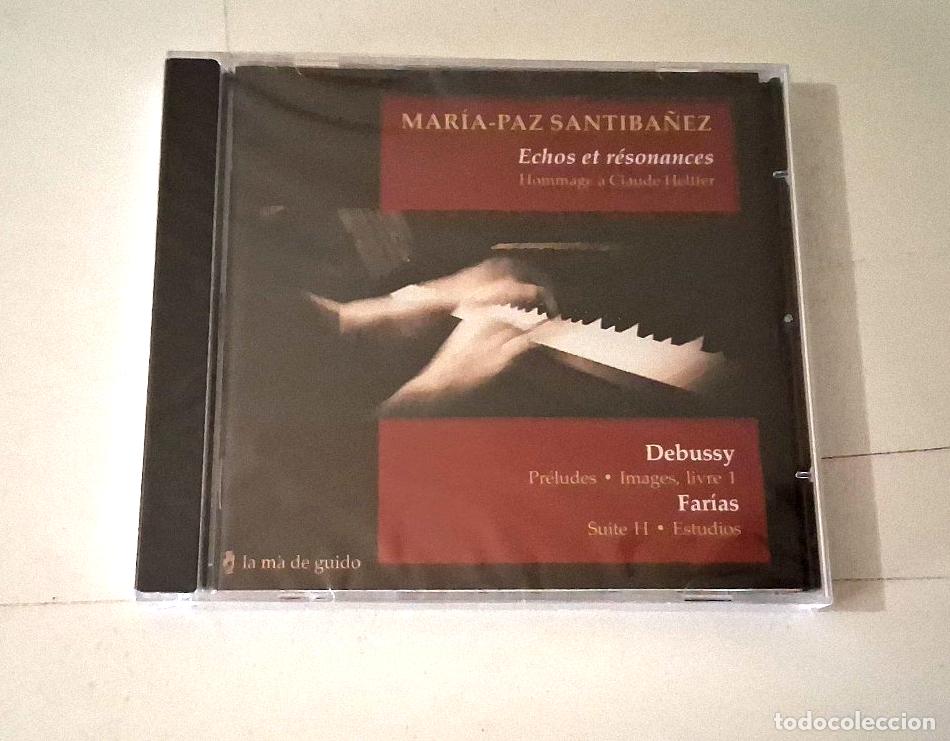 CDs de M&uacute;sica: MARIA-PAZ SANTIBA&Ntilde;EZ &rdquo;ECHOS ET RESONANCES HOMENAGE A CLAUDE HELFFER&rdquo; CD PRECINTA