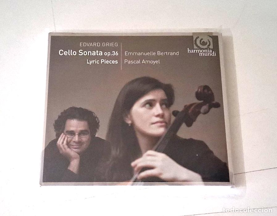 CDs de M&uacute;sica: EMMANUELLE BERTRAND PASCAL AMOYEL &rdquo;EDVARD GRIEG CELLO SONATA OP 36&rdquo; CD 4 TRACKS