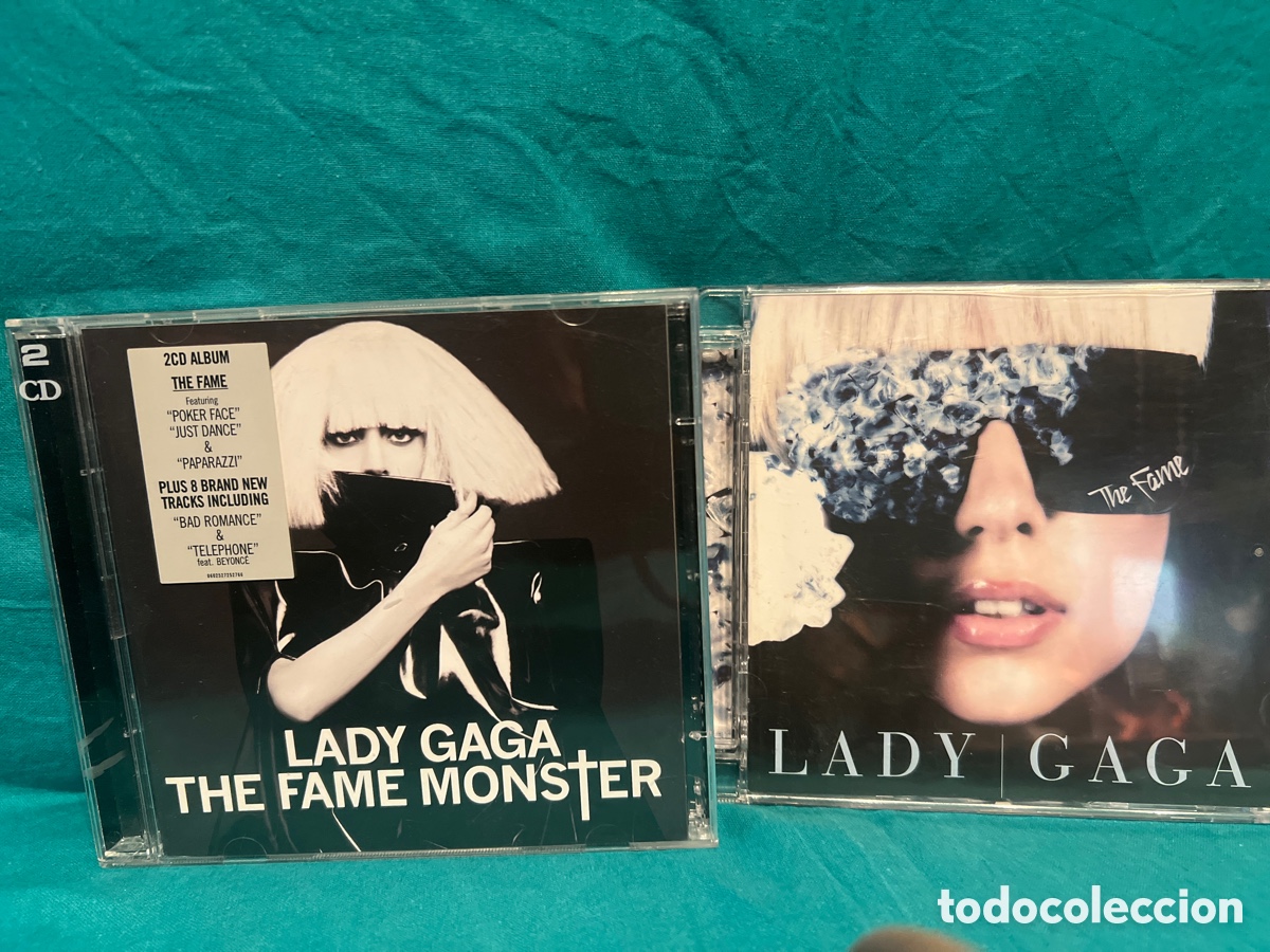 CDs de M&uacute;sica: CD&rsquo;S LADDY GAGA THE FAME MONSTER DOBLE Y THE FAME