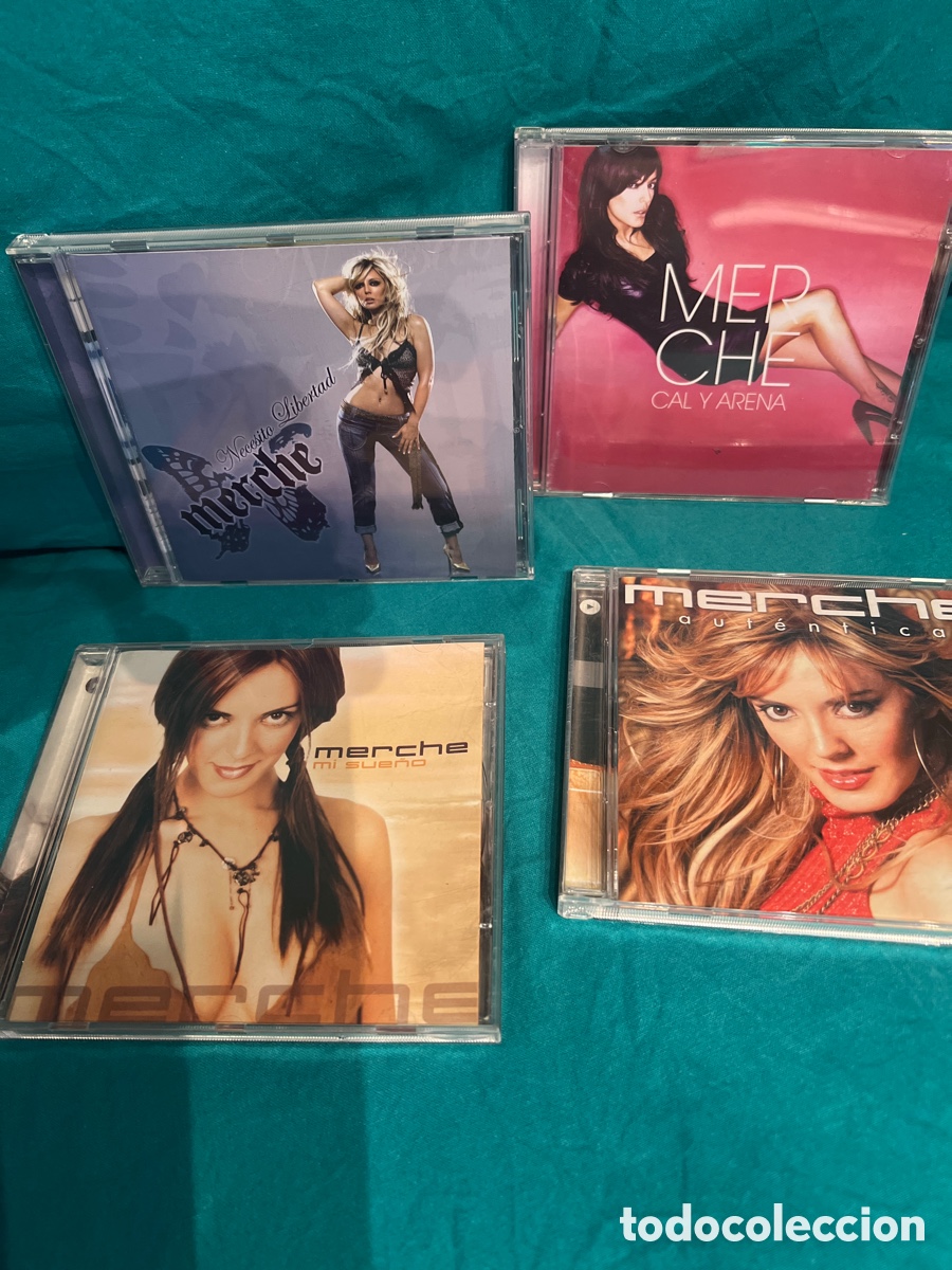 CDs de M&uacute;sica: LOTE CD&rsquo;S MERCHE CAL Y ARENA, NECESITO LIBERTAD, MI SUE&Ntilde;O Y AUTENTICA