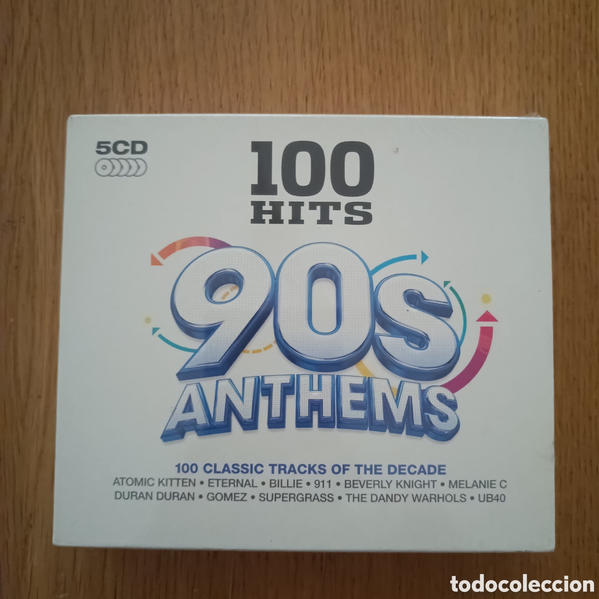 CDs de M&uacute;sica: 100 Hits 90s Anthems (5 CDs) NUEVO PRECINTADO
