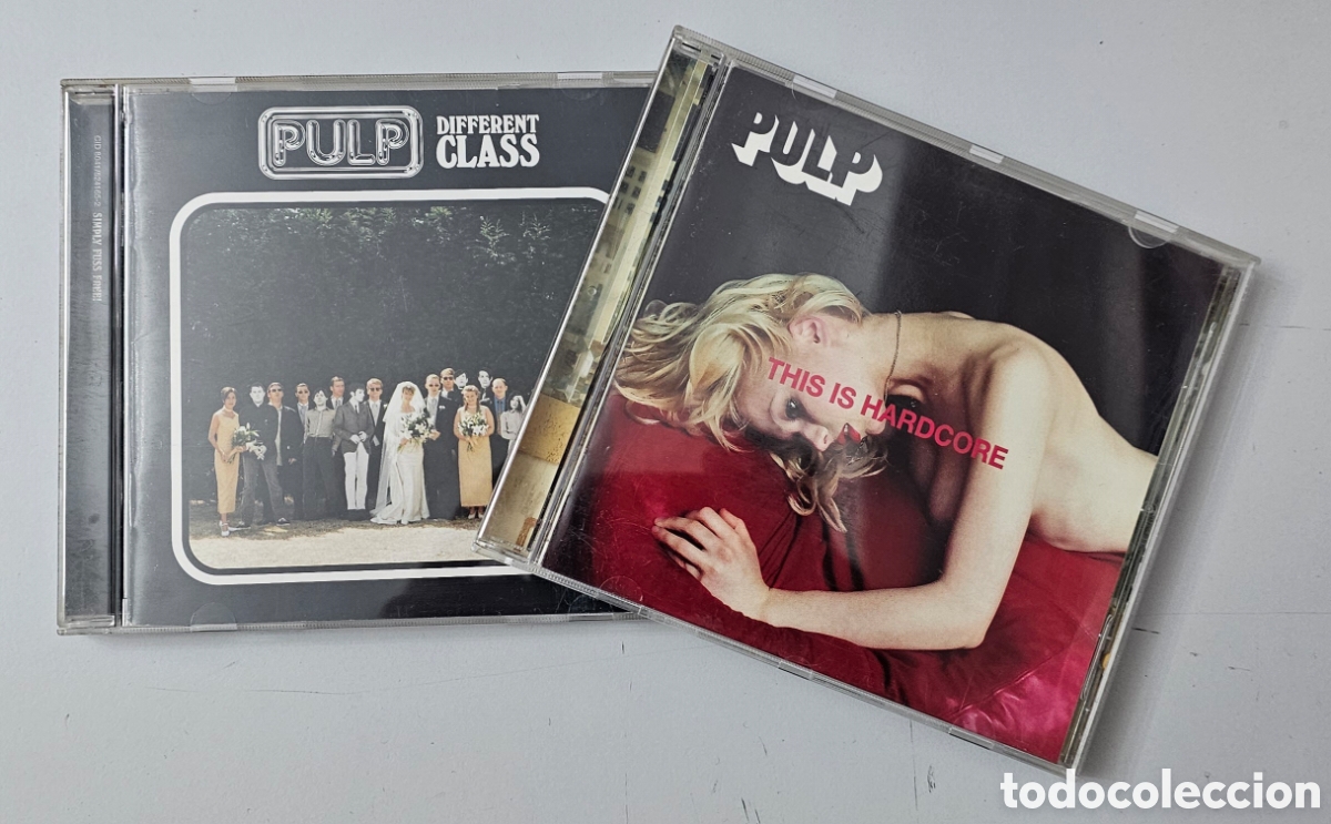 Music CDs: LOTE 2 CDs PULP - Different Class/This Is Hardcore (Francia/UK - Island - 1993-98) INDIE BRITPOP