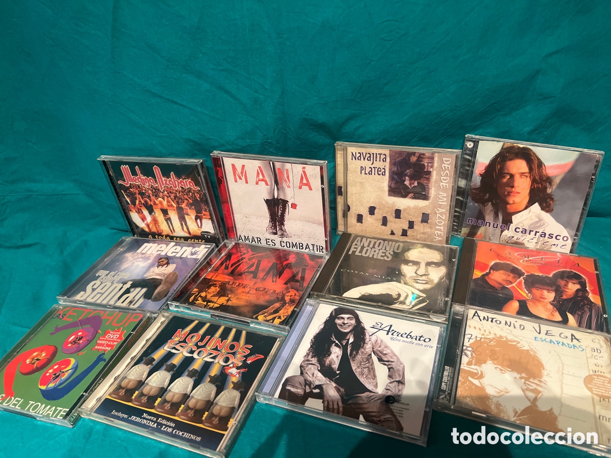CDs de M&uacute;sica: LOTE DE 12 CD&rsquo;S MUSICA VARIADA