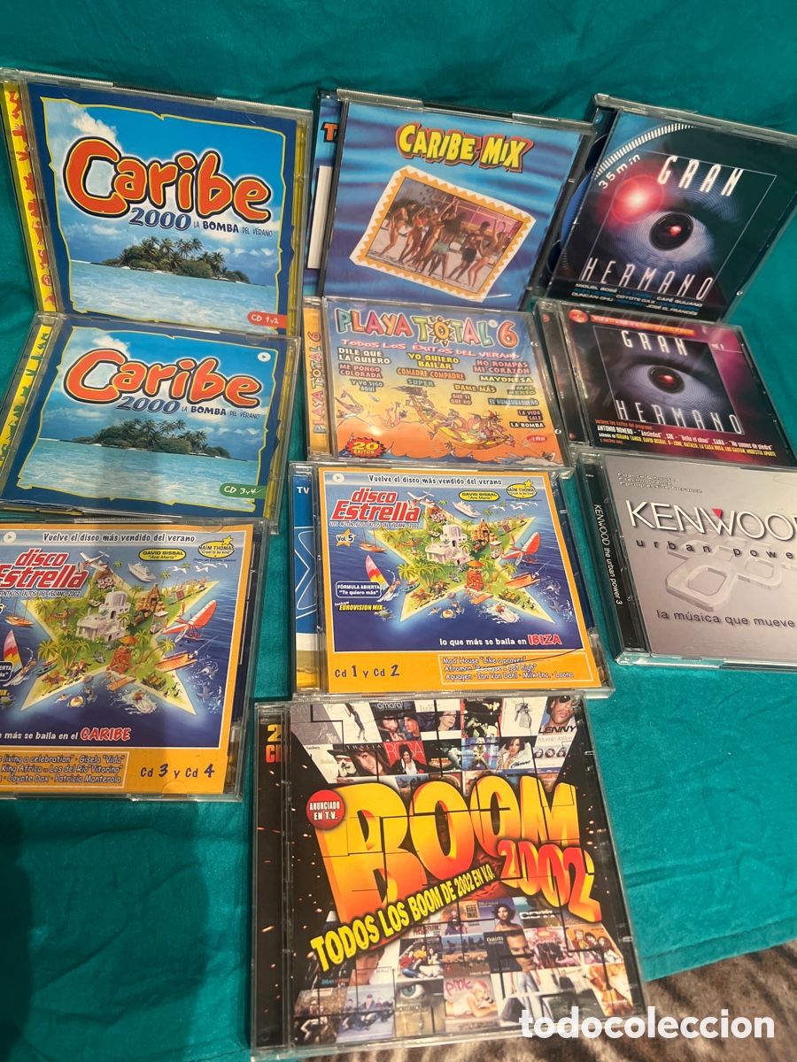 CDs de M&uacute;sica: LOTE CD&rsquo;S RECOPILATORIOS BOOM DISCO ESTRELLA CARIBE ETC