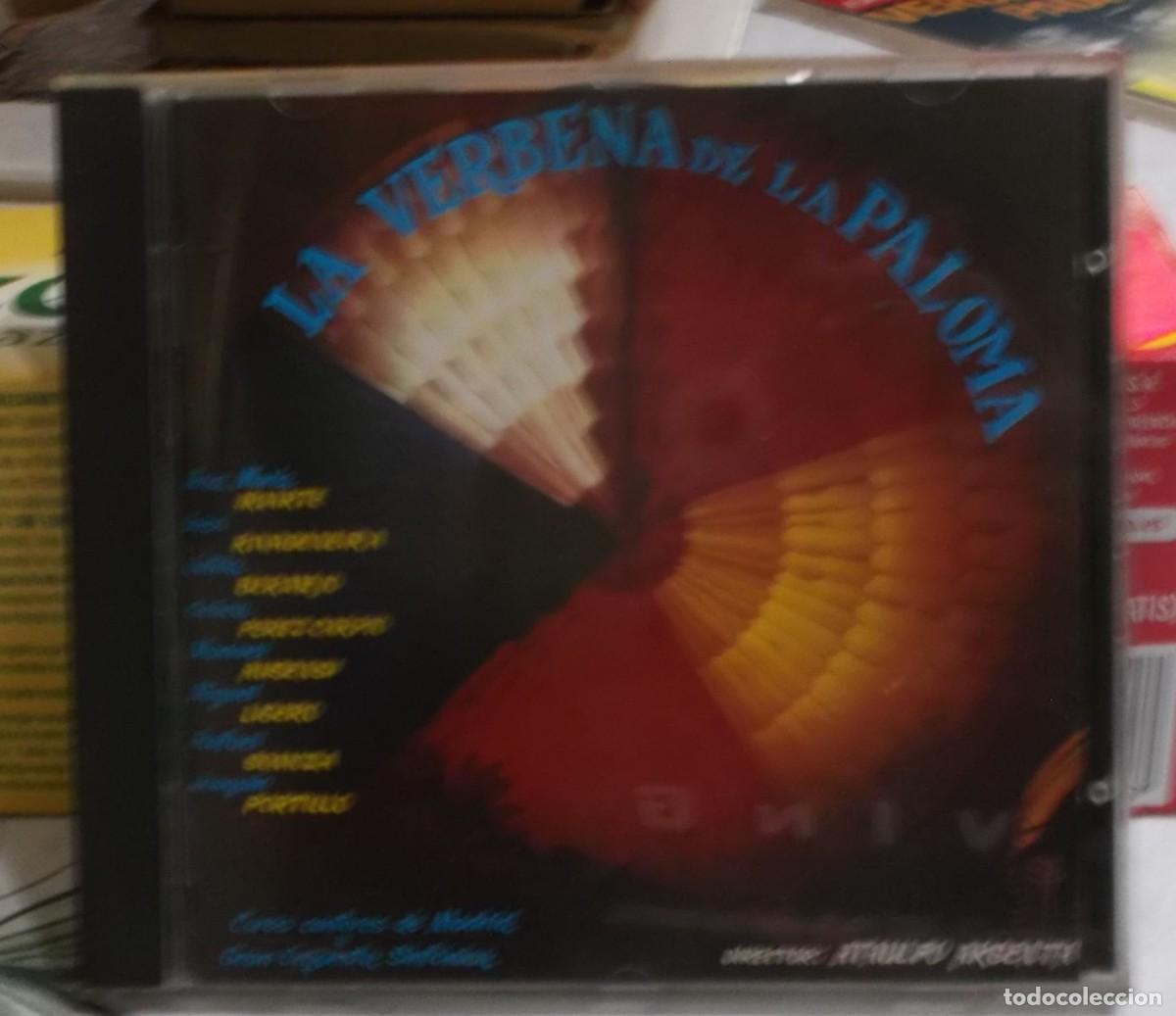 CDs de M&uacute;sica: CD La Verbena de la Paloma coros cantores de Madrid y orquesta sinfonica