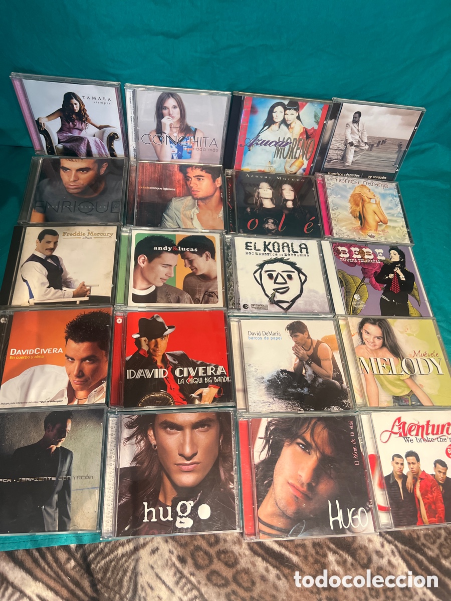 CDs de M&uacute;sica: LOTE DE 20 CD&rsquo;S MUSICA VARIADA