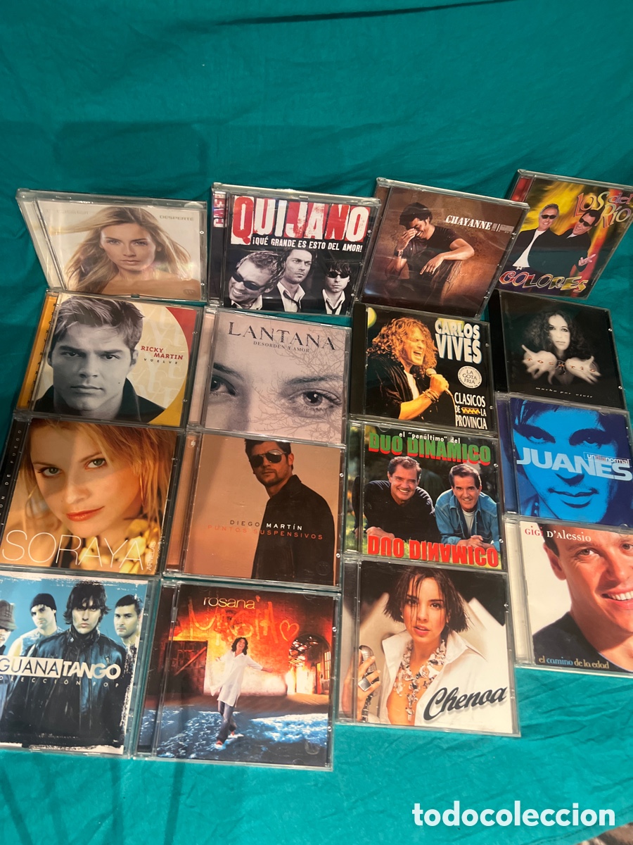 CDs de M&uacute;sica: LOTE DE 16 CD&rsquo;S MUSICA VARIADA