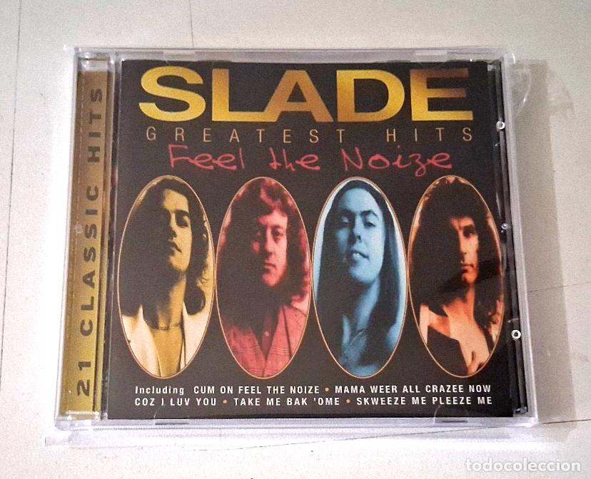CDs de M&uacute;sica: SLADE &rdquo;GREATEST HITS FEEL THE NOIZE&rdquo; CD 21 TRACKS