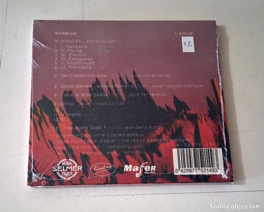 CDs de m&uacute;sica: MOEBIUS &rdquo; LACTUEL&rdquo; CD 13 TRACKS PRECINTADO SEALED DIGIPACK - Foto 2