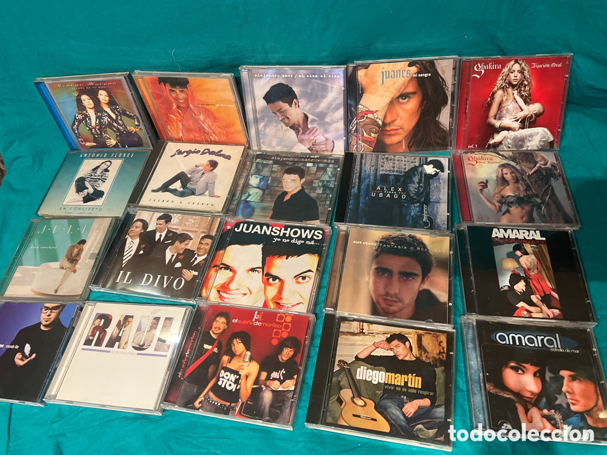 CDs de M&uacute;sica: LOTE DE 20 CD&rsquo;S MUSICA ESPA&Ntilde;OLA VARIADA