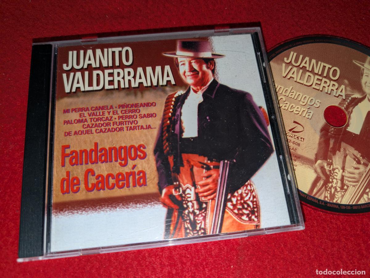 CDs de M&uacute;sica: JUANITO VALDERRAMA Fandangos de Caceria CD 1999 Divucsa