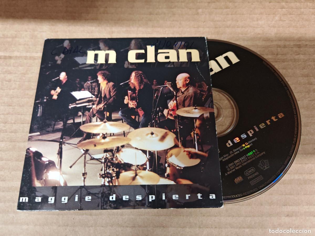 CDs de M&uacute;sica: M CLAN Maggie despierta CD SINGLE PROMOCIONAL PORTADA DE CARTON CARLOS TARQUE ALEJO STIVEL MCLAN