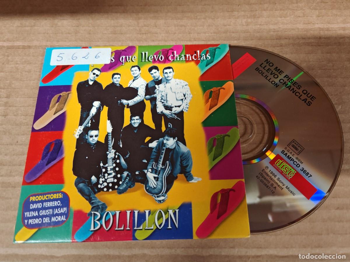 CDs de M&uacute;sica: NO ME PISES QUE LLEVO CHANCLAS Bolillon CD SINGLE PROMOCIONAL CARTON 1996 REMIX ASAP 3 TEMAS