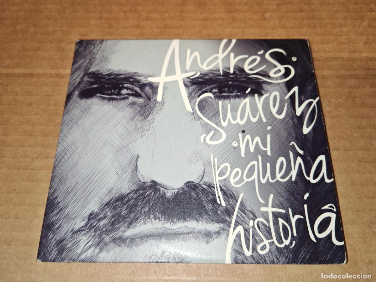 CDs de M&uacute;sica: ANDRES SUAREZ Mi peque&ntilde;a historia 2 CD DIGIPACK FIRMADO 2015 11 TEMAS + 9 MAQUETAS AUTOGRAFO