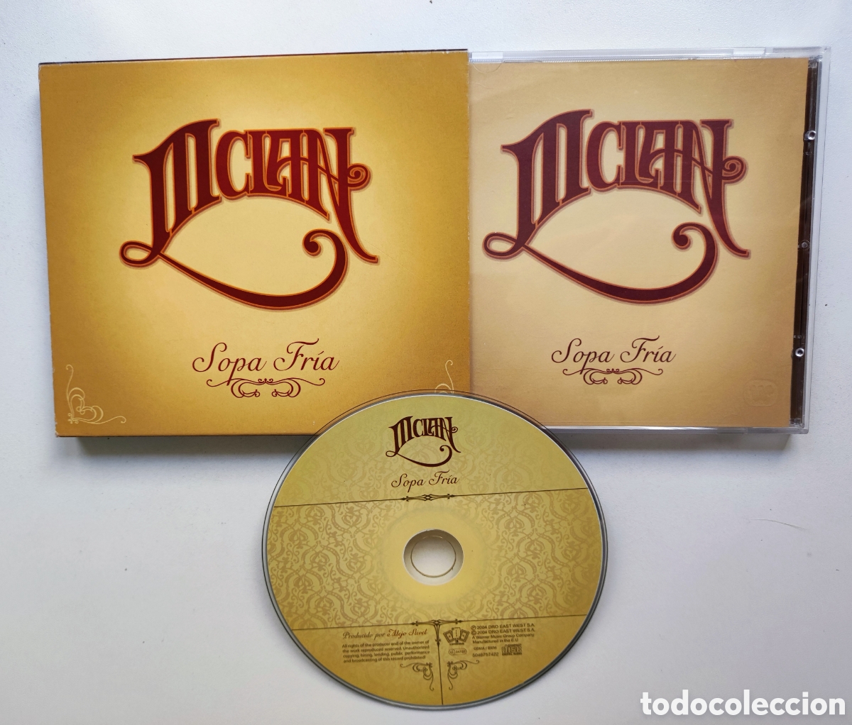 CDs de M&uacute;sica: M-CLAN / SOPA FR&Iacute;A - CD 2004 DRO EAST WEST / MCLAN