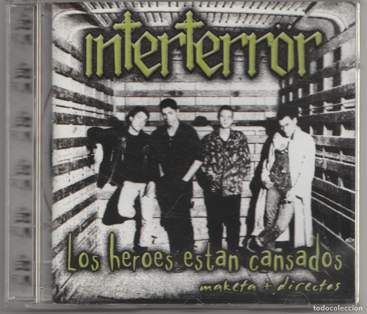 CDs de M&uacute;sica: CD INTERTERROR - LOS HEROES ESTAN CANSADOS - PUNK 80