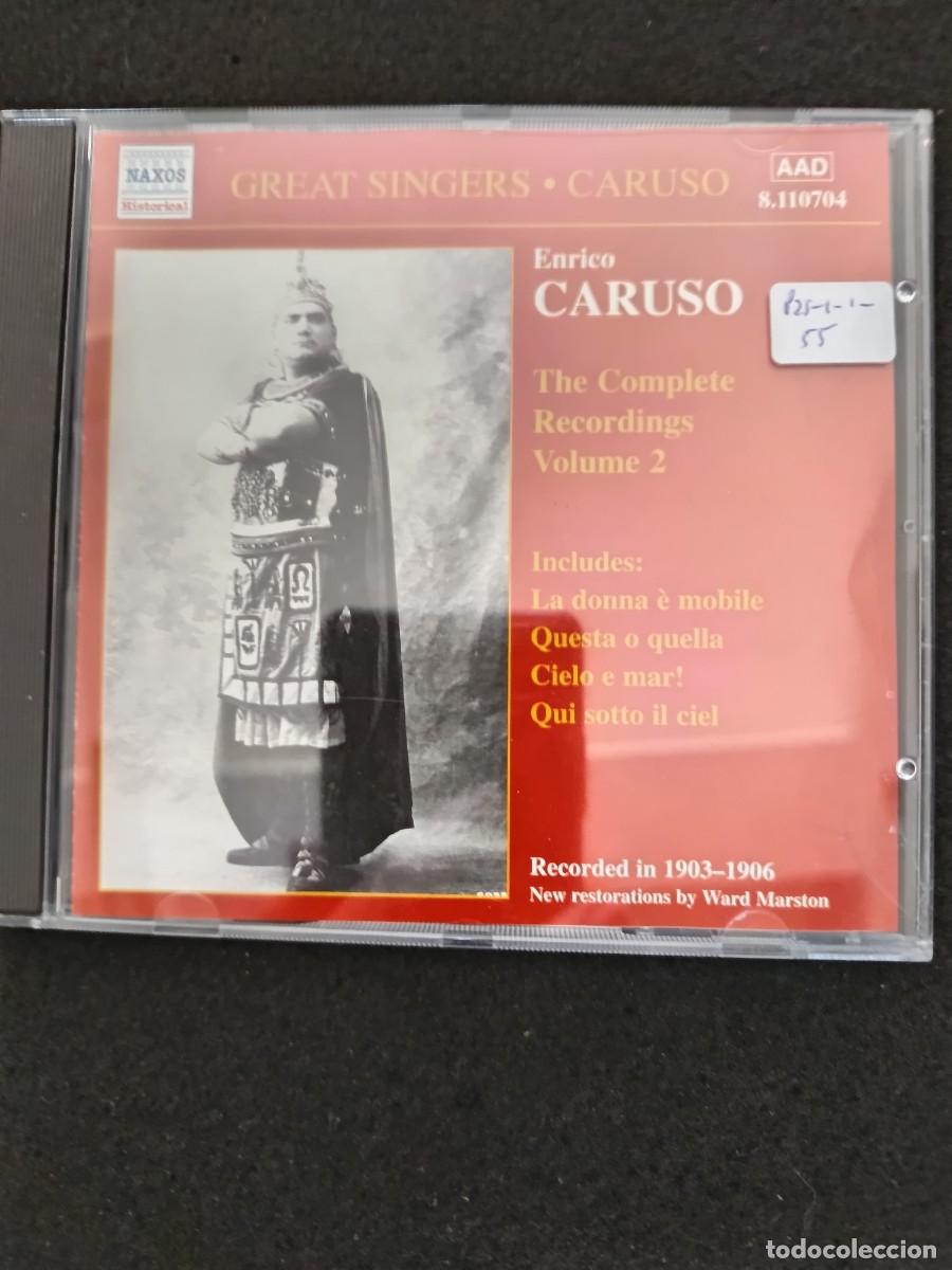 CDs de M&uacute;sica: ENRICO CARUSO. THE COMPLETE RECORDINGS VOLUME 2. RECORDED IN 1903-1906