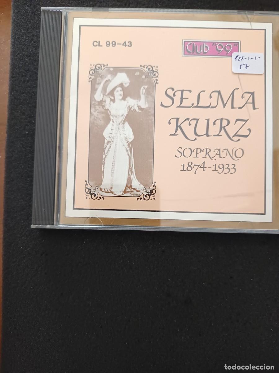 CDs de M&uacute;sica: SELMA KURZ. SOPRANO 1874-1933. (CLUB 99)