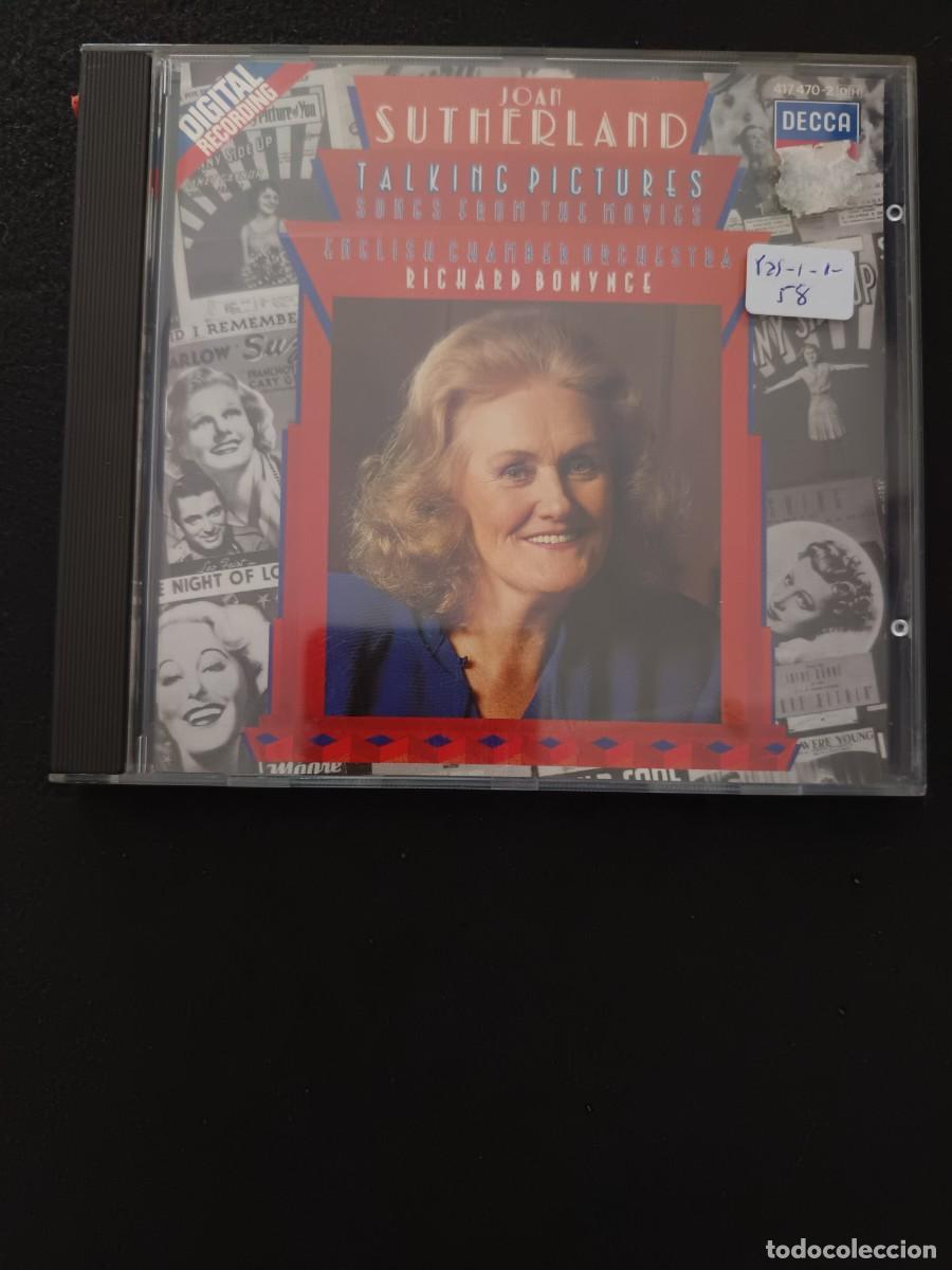 CDs de M&uacute;sica: JOAN SUTHERLAND. TALKING PICTURES. SONGS FROM THE MOVIES. DIRECTOR: RICHARD BONYNGE