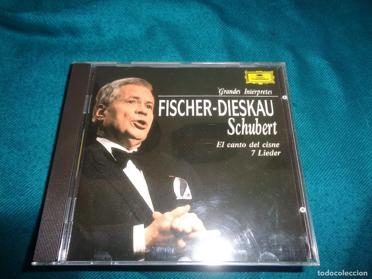 CDs de M&uacute;sica: FISCHER-DIESKAU. SCHUBERT. EL CANTO DEL CISNE. GRANDES INTERPRETES. CD. IMPECABLE(#)