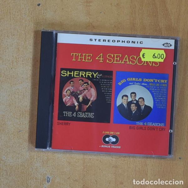 CDs de M&uacute;sica: THE 4 SEASONS - SHERRY / BIG GIRLS DONT CRY - CD
