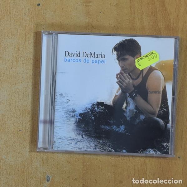 CDs de M&uacute;sica: DAVID DE MARIA - BARCOS DE PAPEL - CD