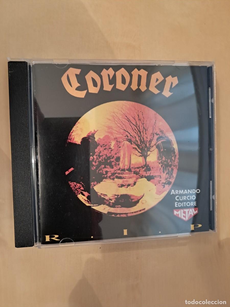 CDs de M&uacute;sica: Coroner , R.I.P. , CD 1993 Italy , Impecable. Thrash Speed Metal