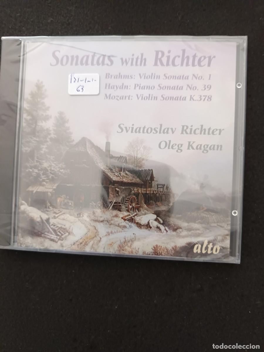 CDs de M&uacute;sica: SONATAS WITH RICHTER. BRAHMS: VIOLIN SONATA 1; HAYDN: PIANO SONATA 39; MOZART: VIOLIN SONATA K. 378