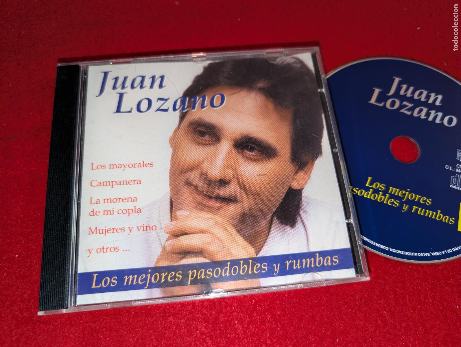 CDs de M&uacute;sica: JUAN LOZANO Los mejores pasodobles y rumbas CD 2003 KMC