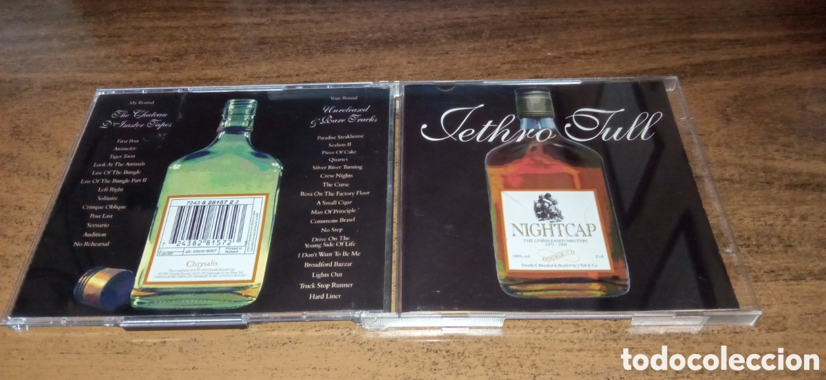 CDs de M&uacute;sica: Jethro Tull &lrm;&ndash; Nightcap: The Unreleased Masters 1973-1991 (2CD 1993)