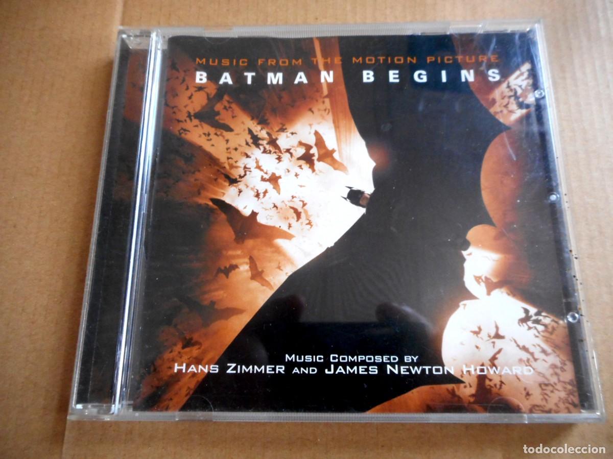CDs de M&uacute;sica: CD BSO BATMAN BEGINS (WARNER SUNSET RECORDS- 2005) HANS ZIMMER - JAMES NEWTON HOWARD