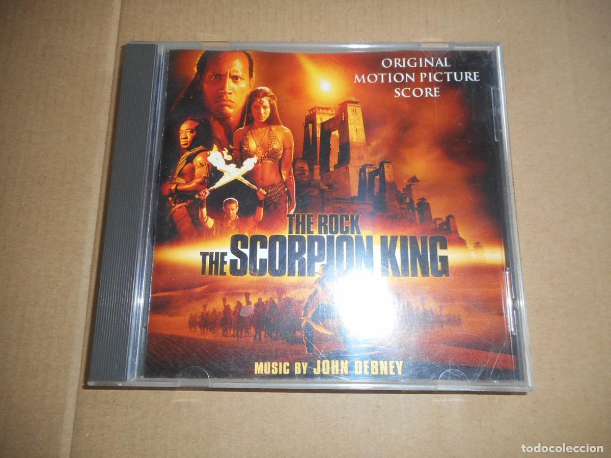 Musik-CDs: CD BSO THE SCORPION KING -EL REY ESCORPI&Oacute;N- (VAR&Egrave;SE SARABANDE- 2002) JOHN DEBNEY