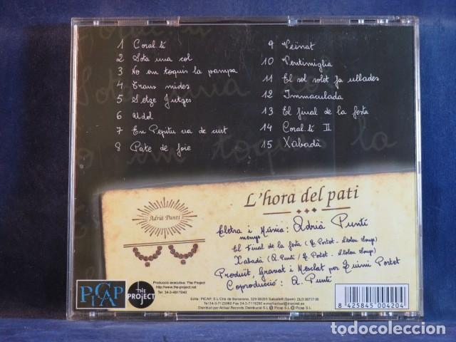 CDs de m&uacute;sica: ADRI&Agrave; PUNT&Iacute; &ndash; LHORA DEL PATI - CD - Foto 2