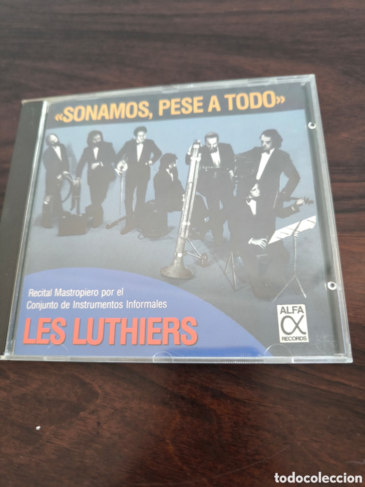 CDs de M&uacute;sica: CD Les Luthiers. Sonamos, Pese a Todo. Alfa Records 1991