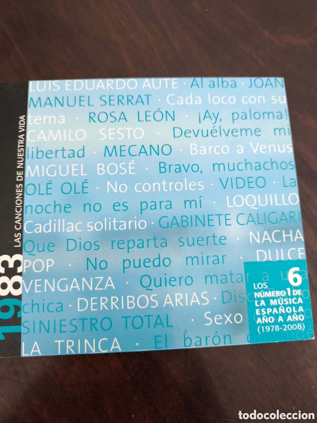 CDs de M&uacute;sica: CD 1983. Aute Loquillo Mecano Ol&eacute; Ol&eacute; Video Nacha Pop Siniestro Total Serrat Gabinete Caligari