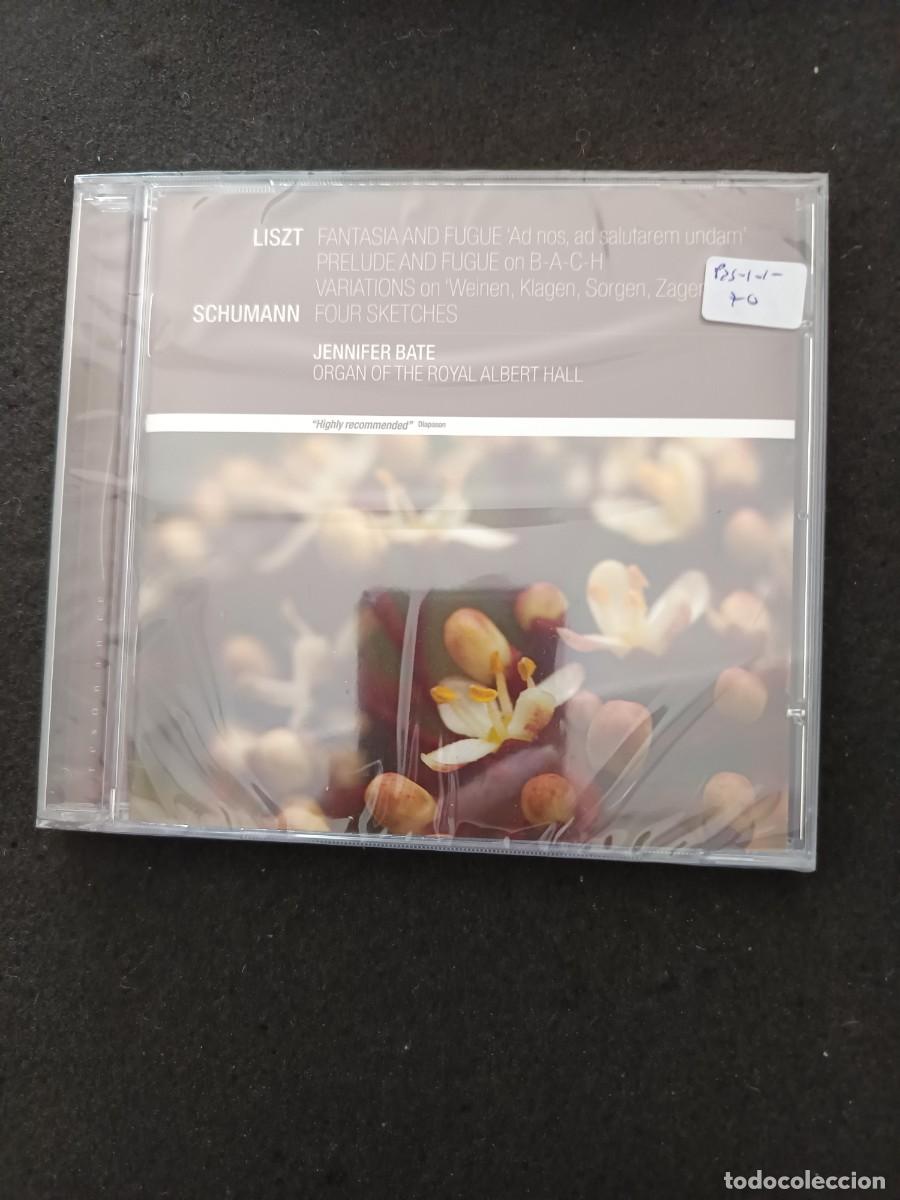 CDs de M&uacute;sica: LISZT: FANTASIA AND FUGUE Y OTRAS / SCHUMANN: FOUR SKETCHES. ORGAN OF THE ROYAL ALBERTJENNIFER BATE