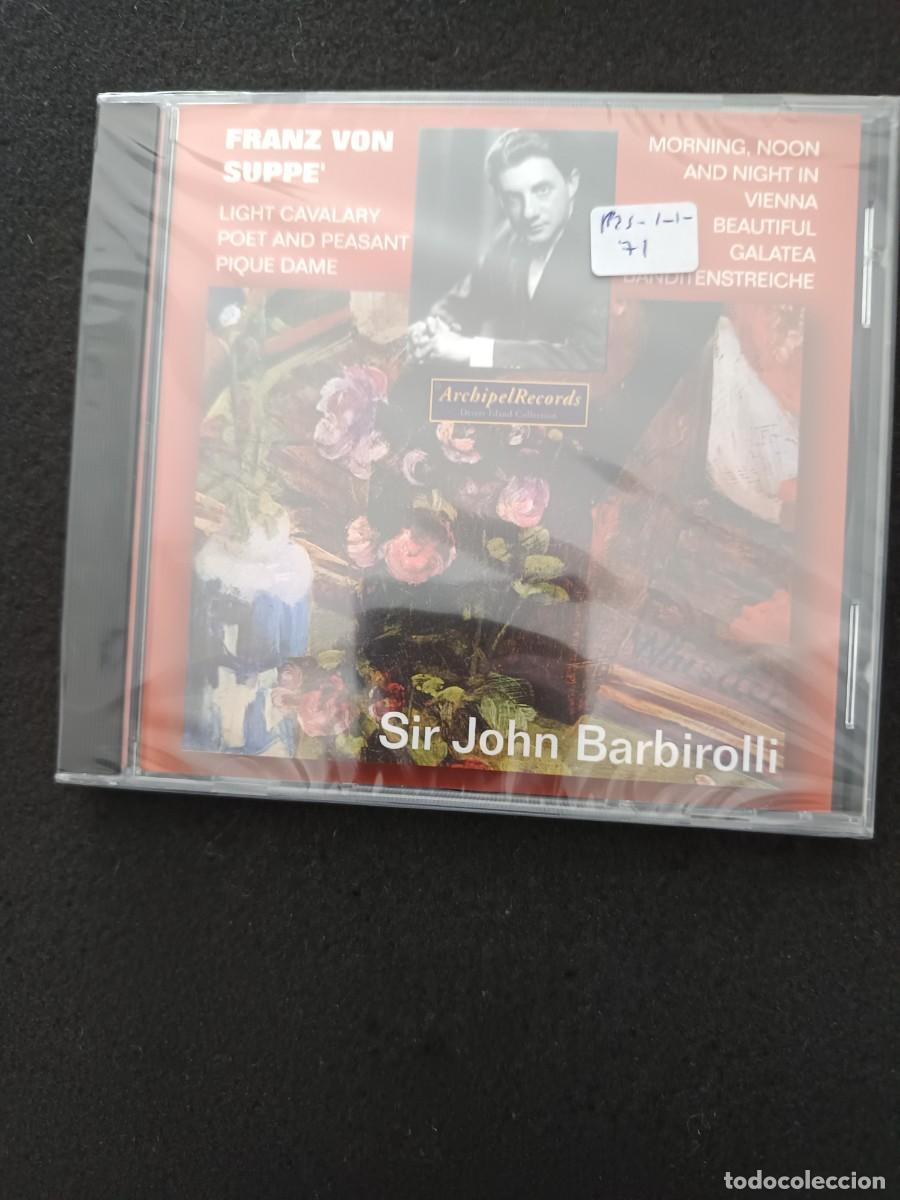 CDs de M&uacute;sica: FRANZ VON SUPP&Eacute;. OVERTURES. SIR JOHN BARBIROLLI