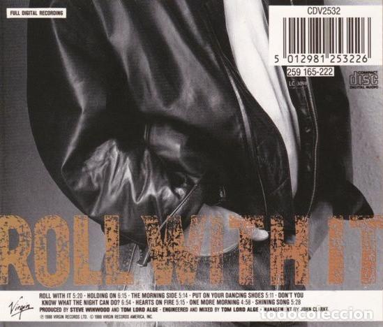 CDs de m&uacute;sica: STEVE WINWOOD. ROLL WITH IT. CD. - Foto 2