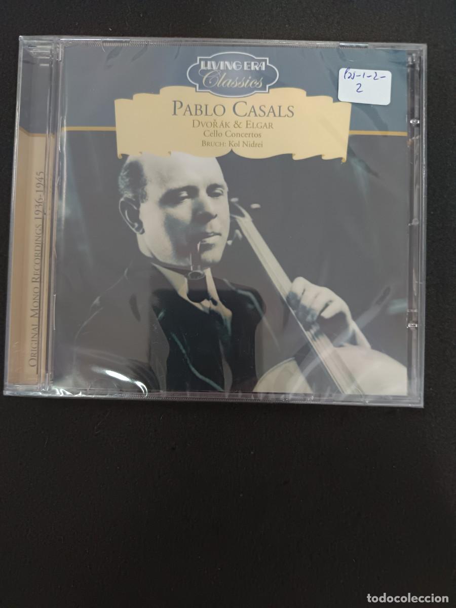 CDs de M&uacute;sica: PABLO CASALS. DVORAK & ELGAR. CELLO CONCERTOS. BRUCH: KOL NIDREI. ORIGINAL MONO RECORDINGS 1936-1945