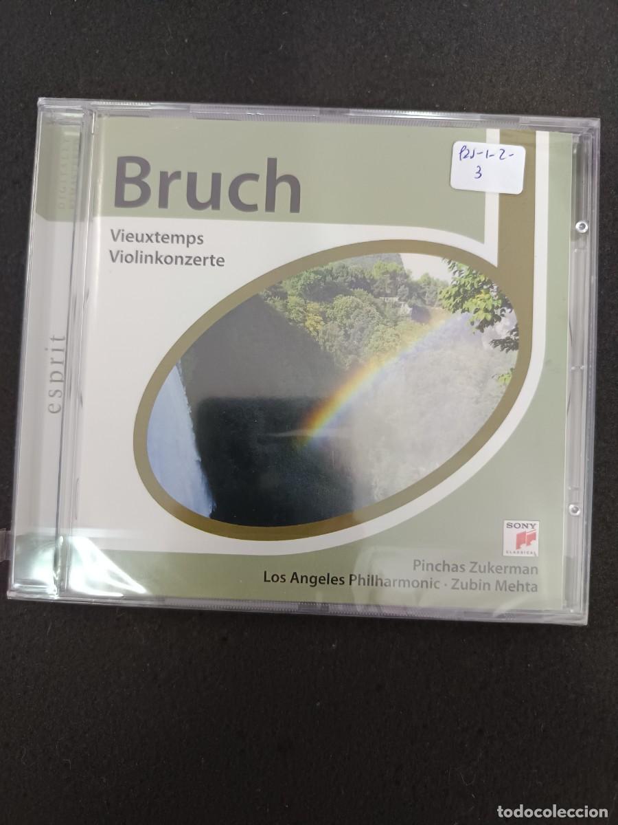 CDs de M&uacute;sica: BRUCH. VIEUXTEMPS: CONCIERTOS DE VIOLIN. EDOUARD LALO: SINFON&Iacute;A ESPA&Ntilde;OLA