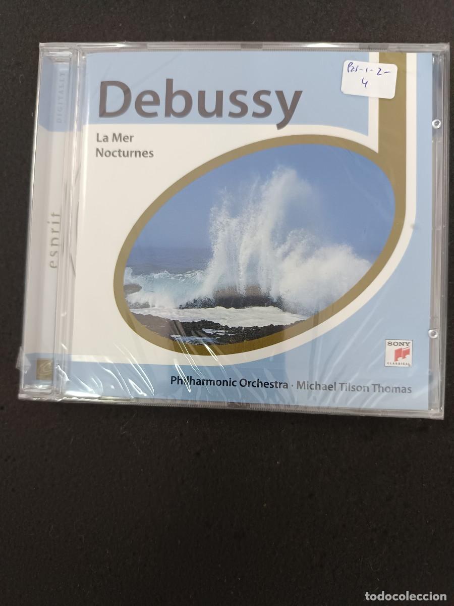 CDs de M&uacute;sica: DEBUSSY: LA MER, NOCTURNES. DIRECTOR: MICHAEL TILSON THOMAS